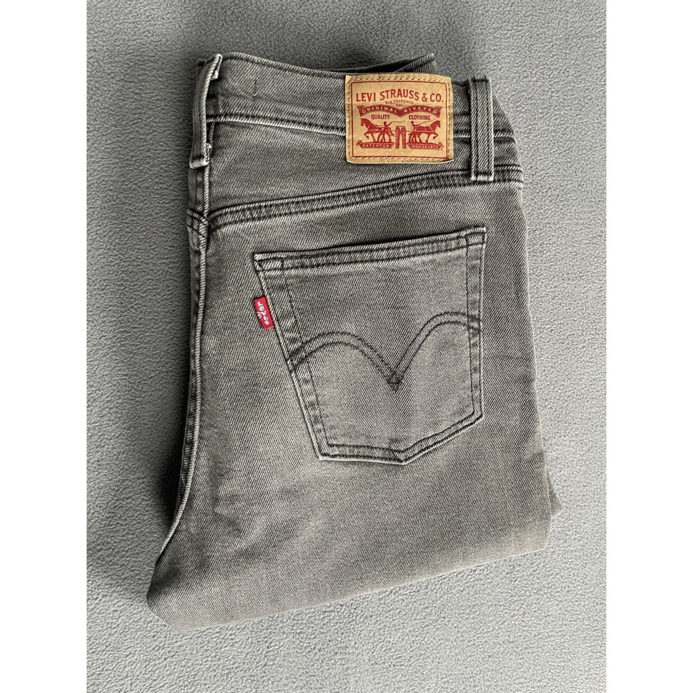 Levi's Womens Button Fly Wedgie Straight Denim Jeans Sz‎ 28 (30x28)